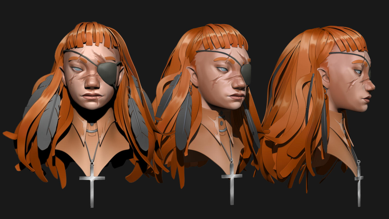 Ena, Saint of Ithras, Concept by Pavel Hristov