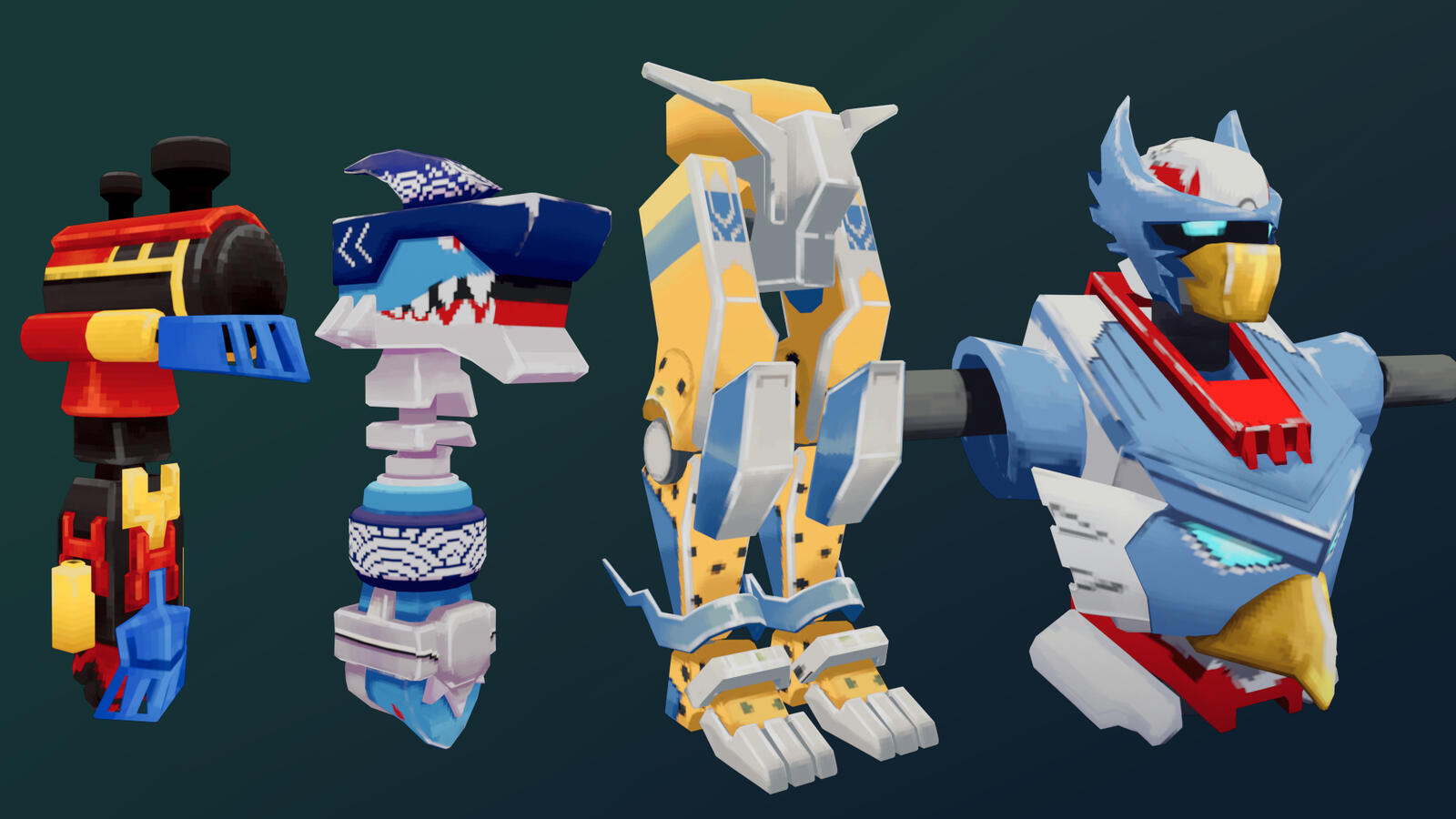 Robot parts done for Mech Believe Mega Brawl!!